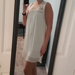 White dress size M